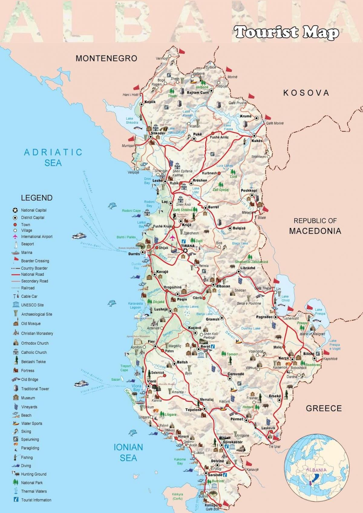 dhermi mapu Albaniji