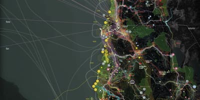 Mapa Albaniji 3d mapa