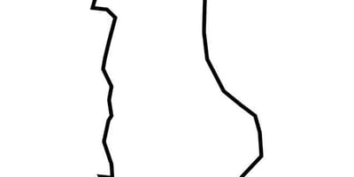Mapa Albaniji mapu vektor