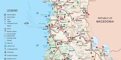 Dhermi mapu Albaniji